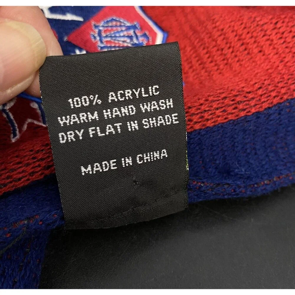 2011 Member AFL Melbourne Demons Red Scarf Footy Football Fan